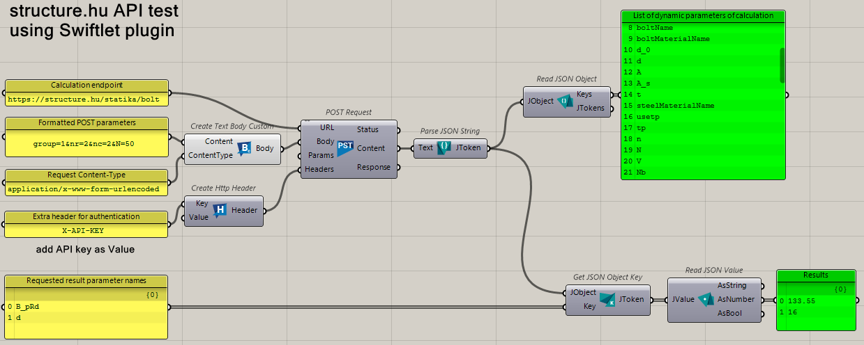 Structure-Grasshopper API